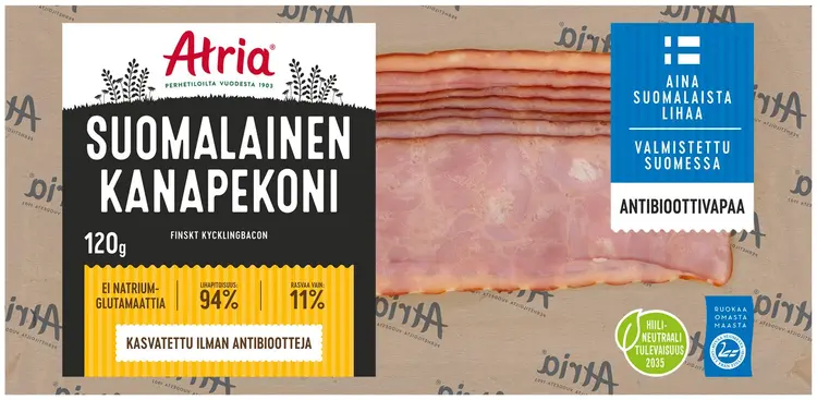 Atria Suomalainen Kanapekoni 120g