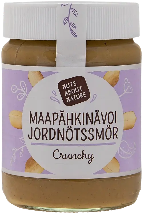 Nuts about Nature Maapähkinävoi Crunchy 340g