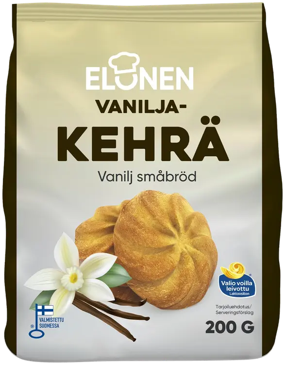 Elonen vaniljakehrä pikkuleipä 200g