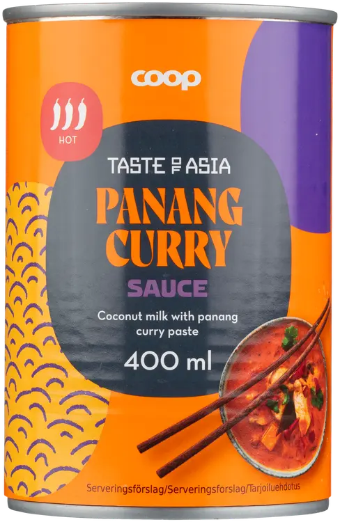Coop Taste of Asia kookosmaito-panang ateriakastike 400 ml