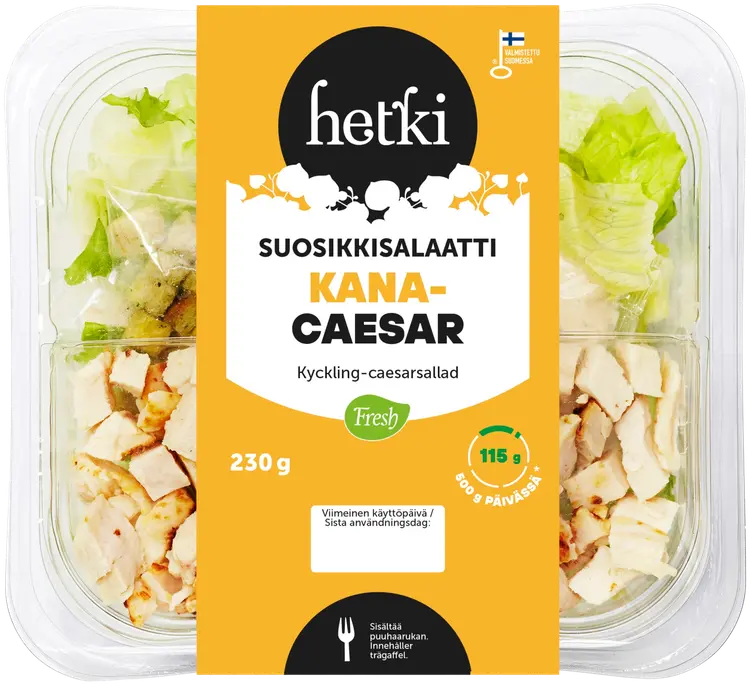 Fresh Hetki Suosikkisalaatti Kana-caesar 230 g