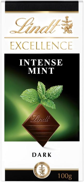 Lindt Excellence Minttu tumma suklaalevy 100g