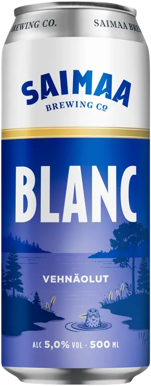 Saimaa Blanc 5,0% olut 0,5l tölkki