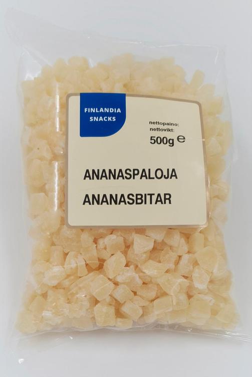 Finlandia Snacks Ananaspaloja 500g