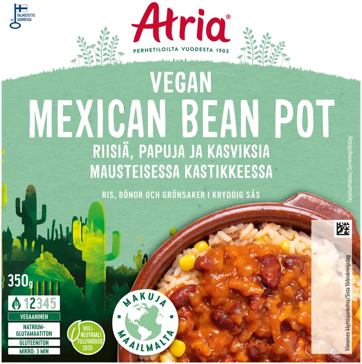 Atria Vegan Mexican Bean Pot 350g