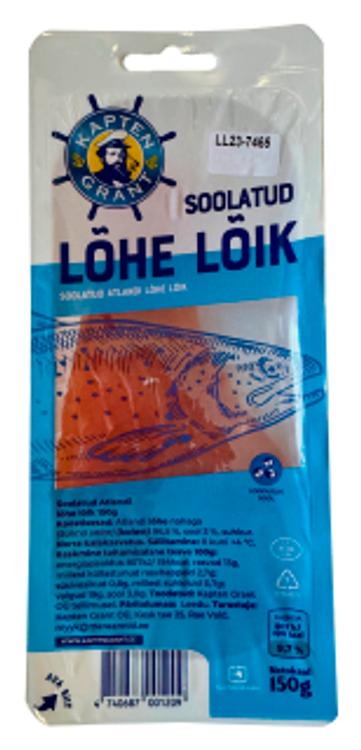 Lõhe lõik soolatud 150 g