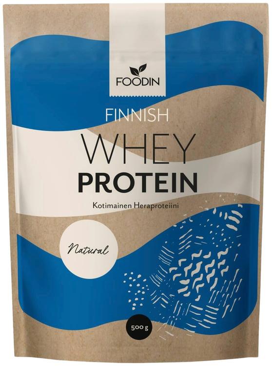 Foodin Kotimainen Heraproteiini, Maustamaton, 500g