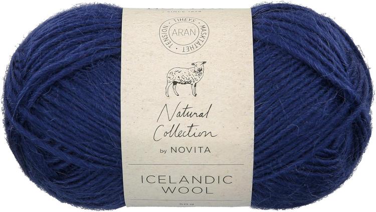 Novita Icelandic Wool 50g mustikka 164