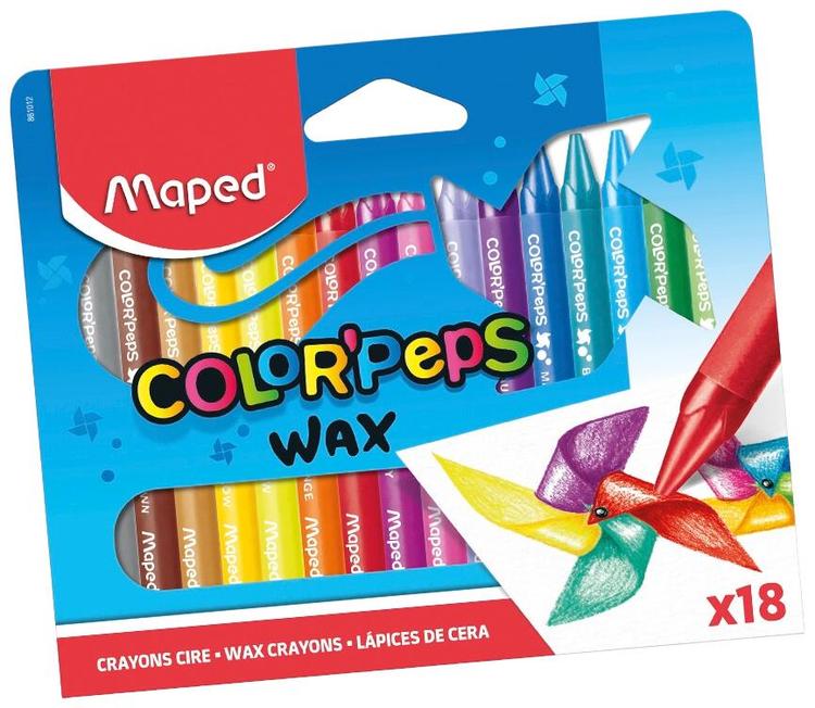 Rasvakriit color´peps 18tk