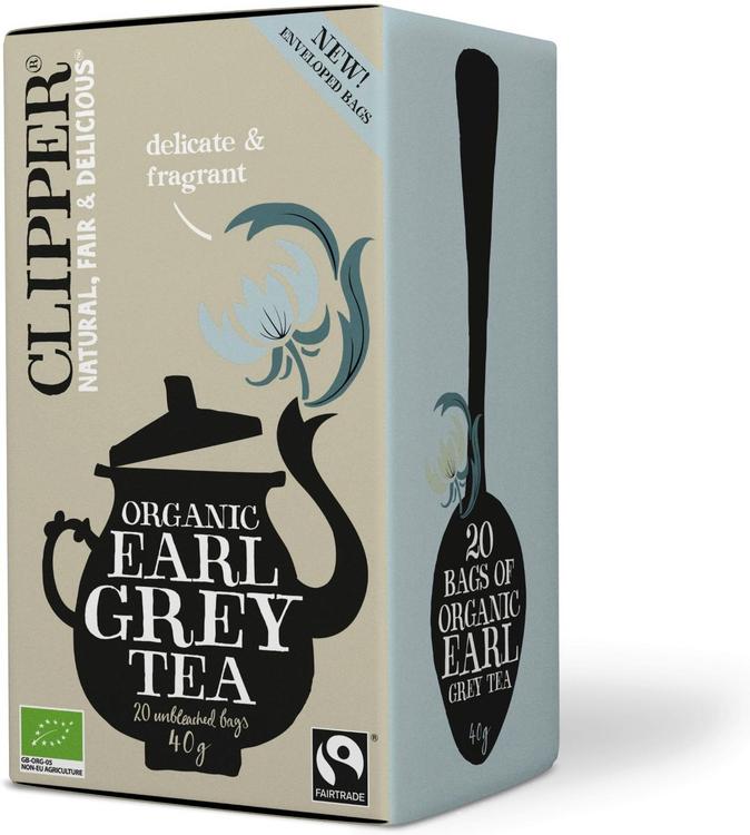 Clipper Luomu Earl Grey tee 40g / 20 pussia