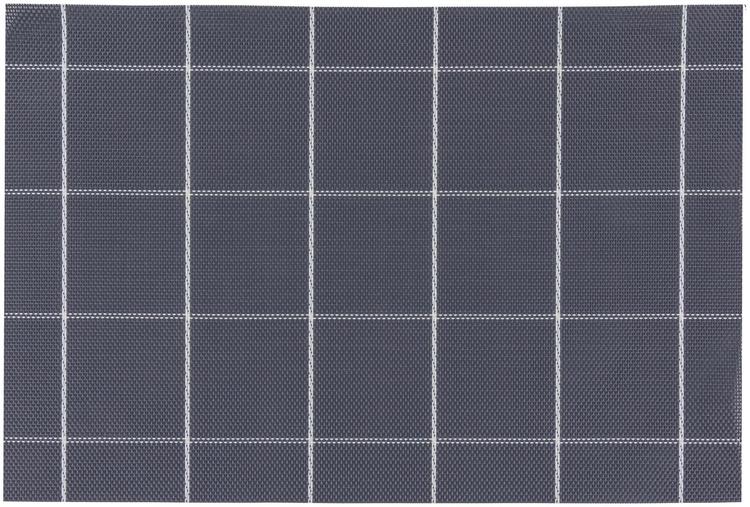 House tabletti Ruutu PVC 30x45cm gray/white