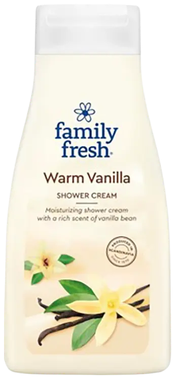 Family Fresh Warm Vanilla shower cream suihkusaippua 500ml