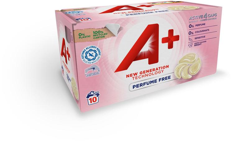 A+ Active4 Caps Sensitive Colour pyykinpesukapselit 10kpl
