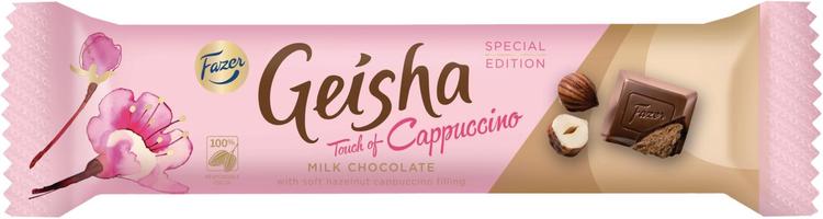 Fazer Geisha Cappuccino 37g suklaapatukka