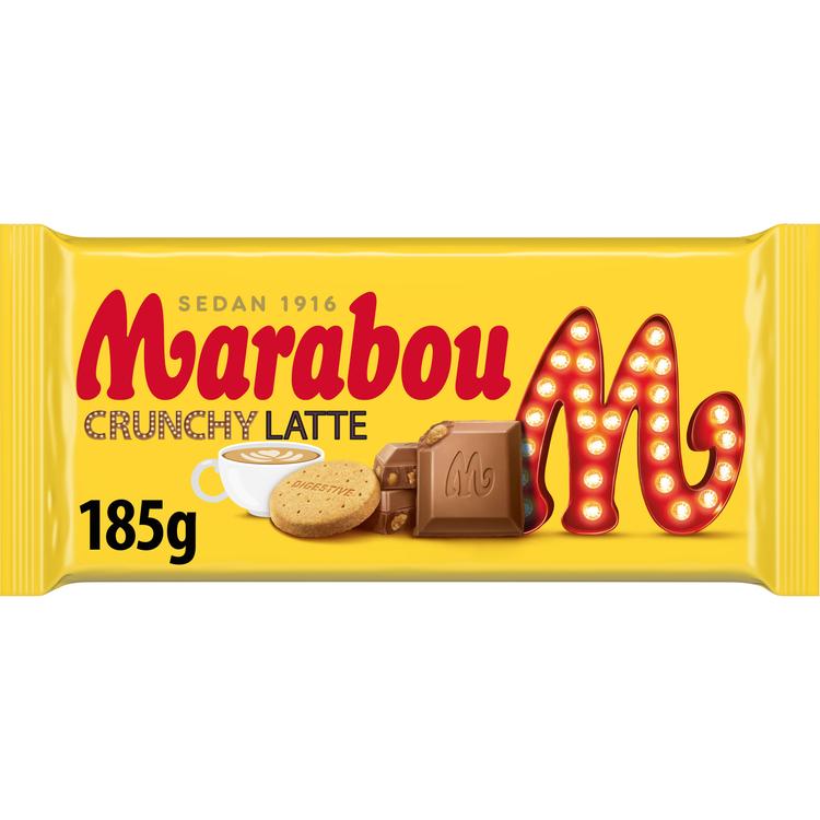 Marabou Crunchy Latte  Suklaalevy 185g