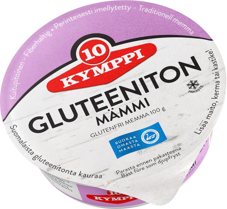 Kymppi gluteeniton Mämmi 100 g pakaste veg