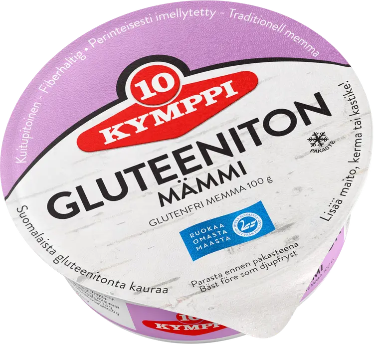 Kymppi gluteeniton Mämmi 100 g pakaste veg