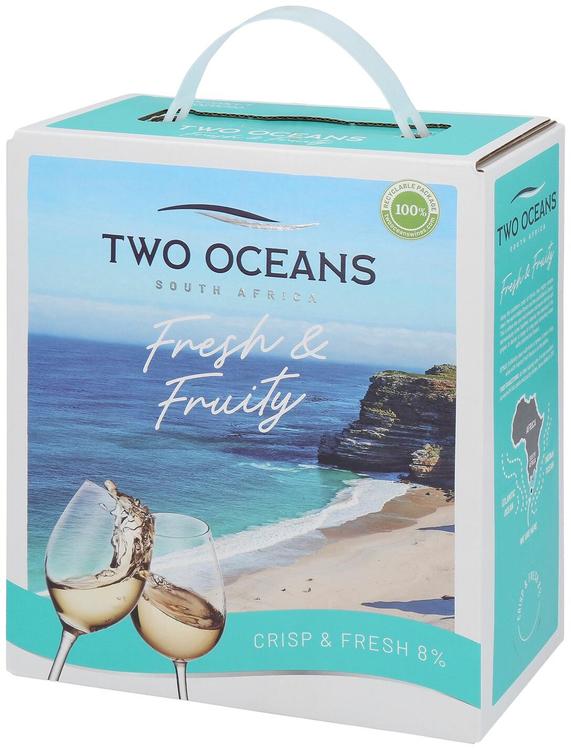 Two Oceans Fresh & Fruity white 8% 2L