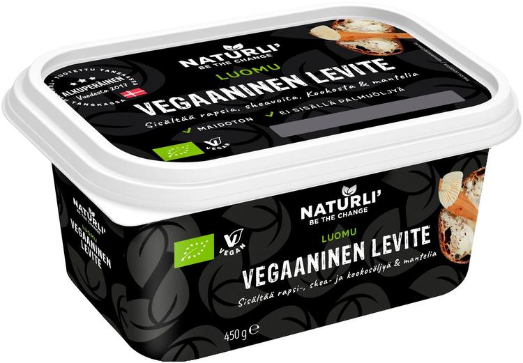 Naturli' vegaaninen luomulevite 450g