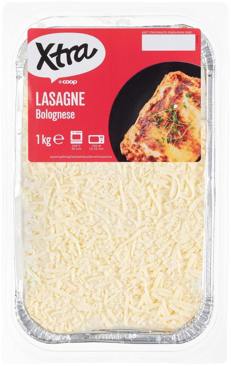 Xtra lasagne bolognese 1 kg