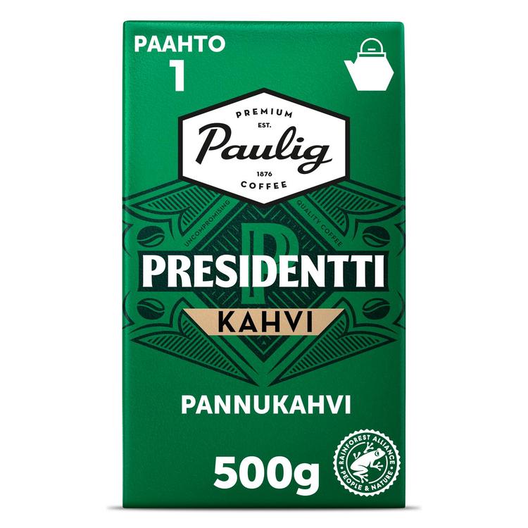 Paulig Presidentti kahvi pannujauhatus 500g