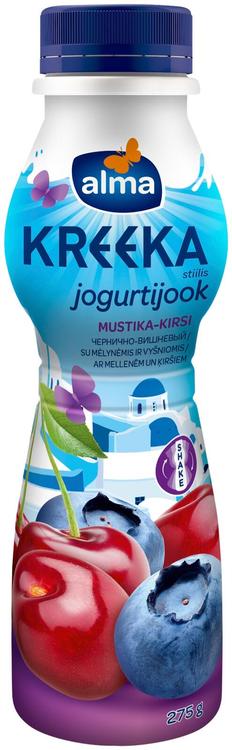 Mustika-kirsi kreeka jogurtijook, 275 g