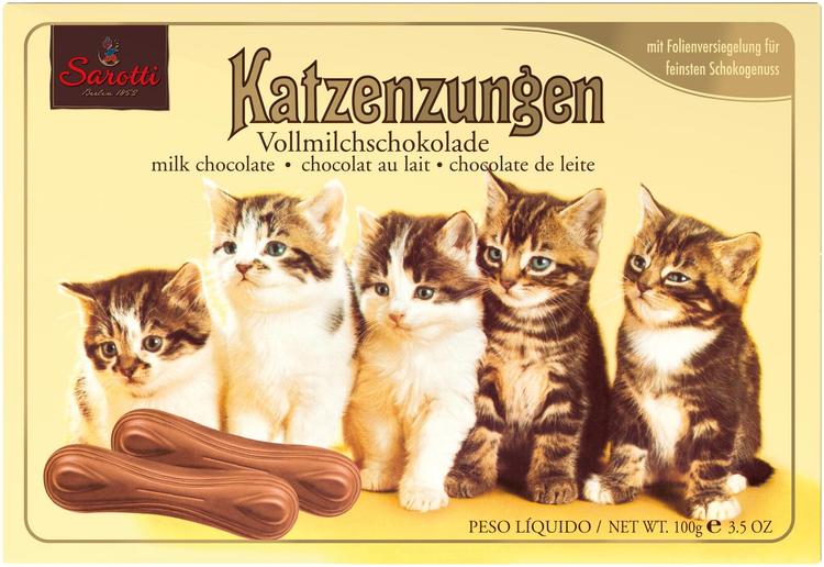 Sarotti kissankieli maitosuklaakuviot 100g