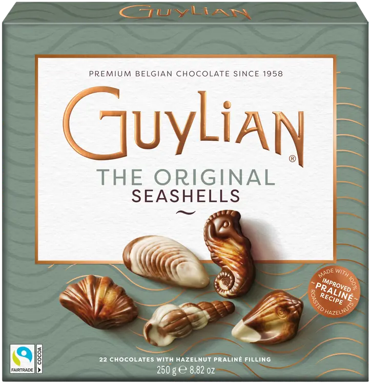 GuyLian Seashells suklaakonvehdit 250g