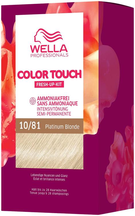 Wella Professionals Color Touch Rich Natural Platinum Blonde 10/81 kotiväri 130 ml