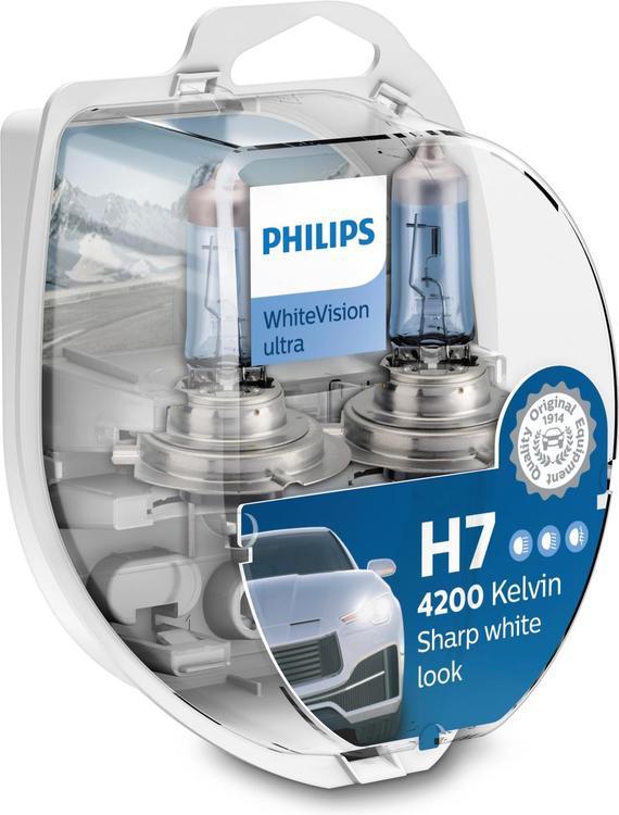 Philips H7/W5W WhiteVision Ultra ajovalopolttimo