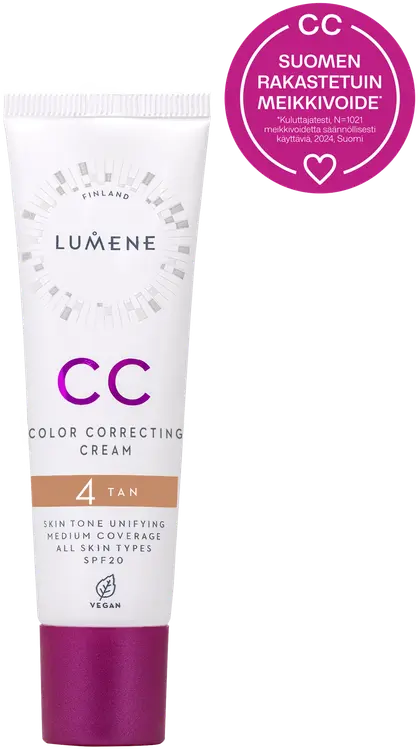 Lumene CC Color Correcting Meikkivoide SK20 4 Tan 30 ml