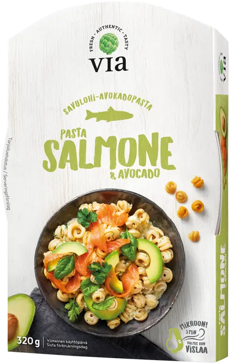 Via Savulohi-avokadopasta 320 g