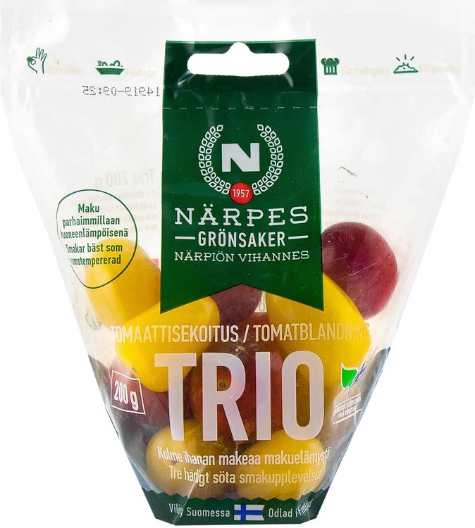 Närpiön Vihannes 200g Trio tomaattisekoitus