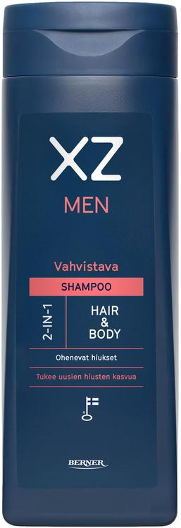 XZ 250 ml Men Energizing vahvistava shampoo