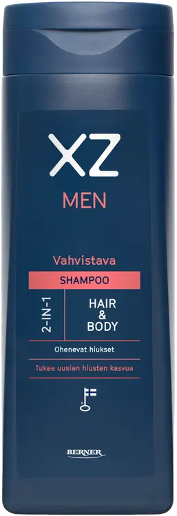 XZ 250 ml Men Energizing vahvistava shampoo