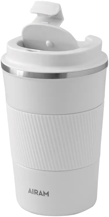 Airam teräsmuki Powder 0,35 l valkoinen