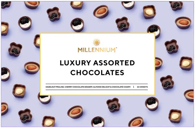 Millenium luxus suklaakonvehti lajitelma