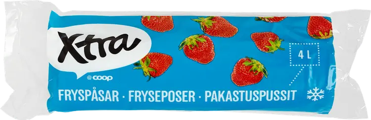 Xtra pakastuspussit 100kpl