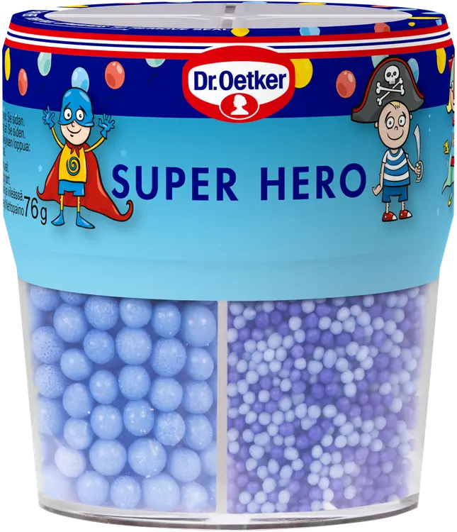 Dr. Oetker Super Hero koristerakeet 76g