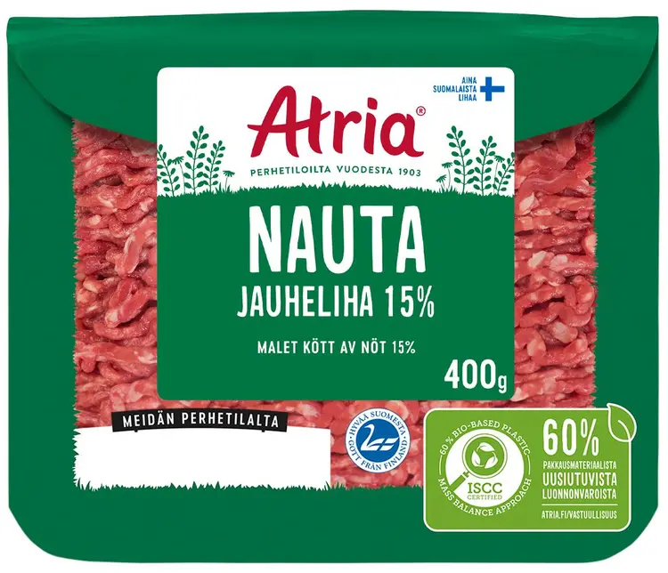 Atria Nauta Jauheliha 15% 400g
