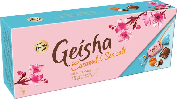 Fazer Geisha Caramel & Sea Salt suklaakonvehti 270g