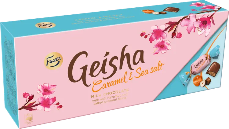 Fazer Geisha Caramel & Sea Salt suklaakonvehti 270g
