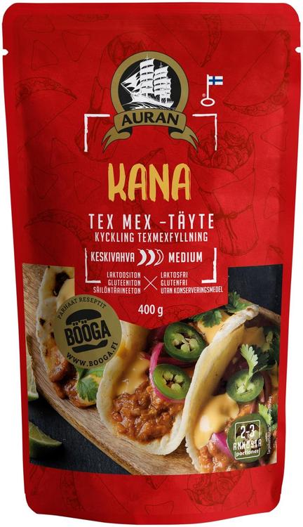 Auran Kana tex mex -täyte 400g