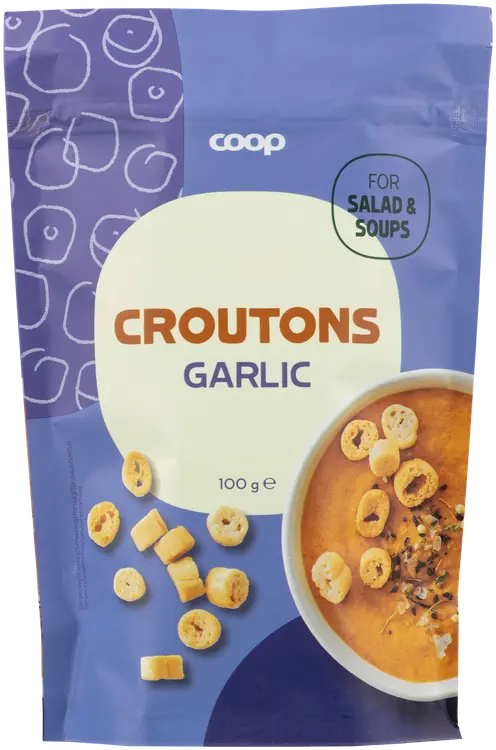 Coop valkosipulikrutongit 100 g