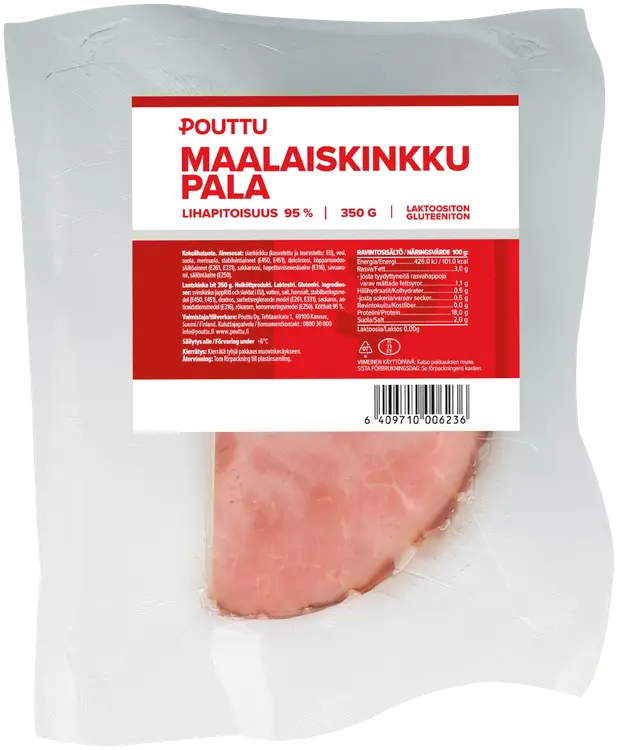 Pouttu Maalaiskinkku pala 350g