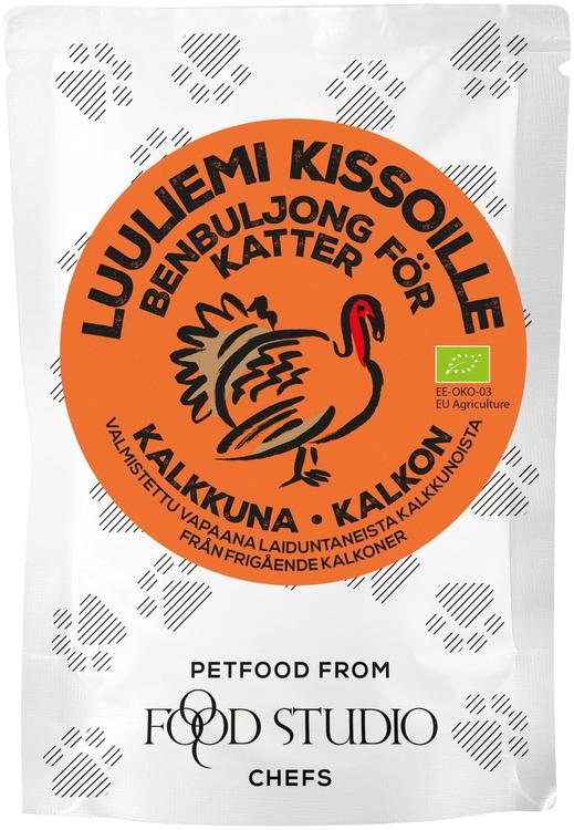 Foodstudio luomu kalkkunaliemi kissoille 100 ml