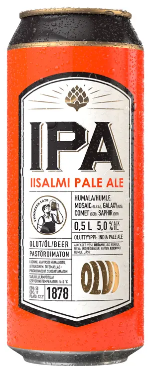 OLVI IPA 5,0% olut 0,5 l tlk