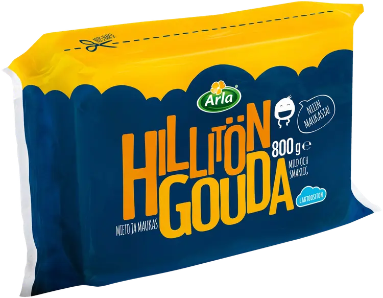 Arla Tolkuttomat Juustot Hillitön 800 g Goudajuusto