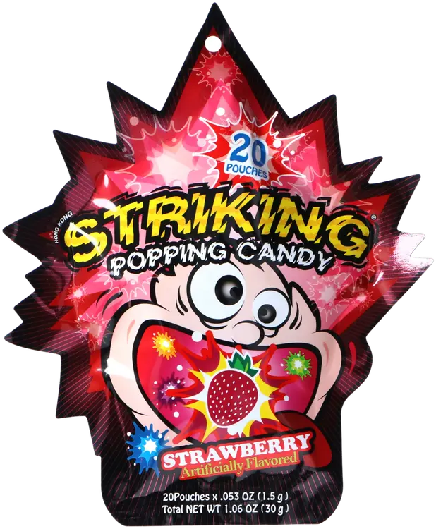Striking Mansikanmakuinen poksumakeinen 30g