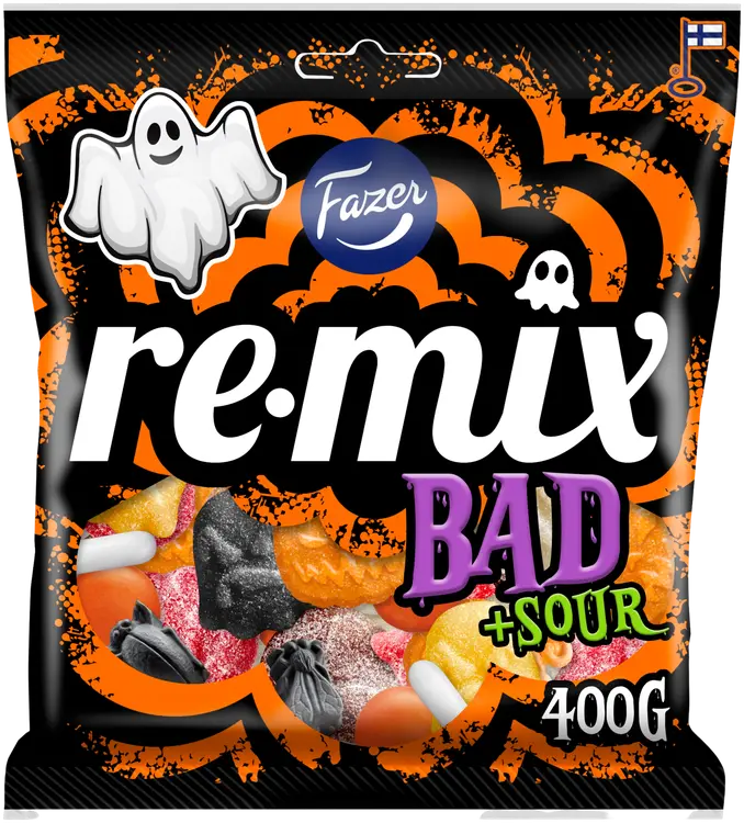 Fazer Remix Bad karkkipussi 400g